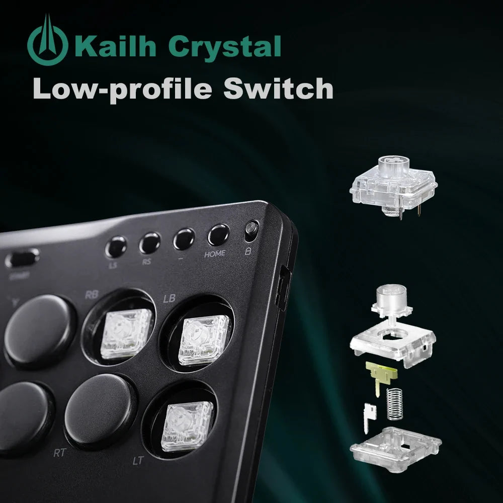 Haute42 P12 Mini Stickless Hitbox Controller for PC/PS4/PS5