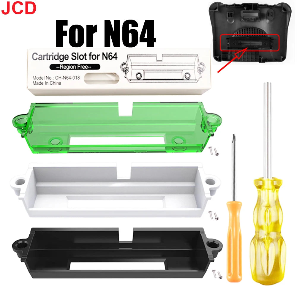 JCD Region-Free Cartridge Adapter for Nintendo 64 N64