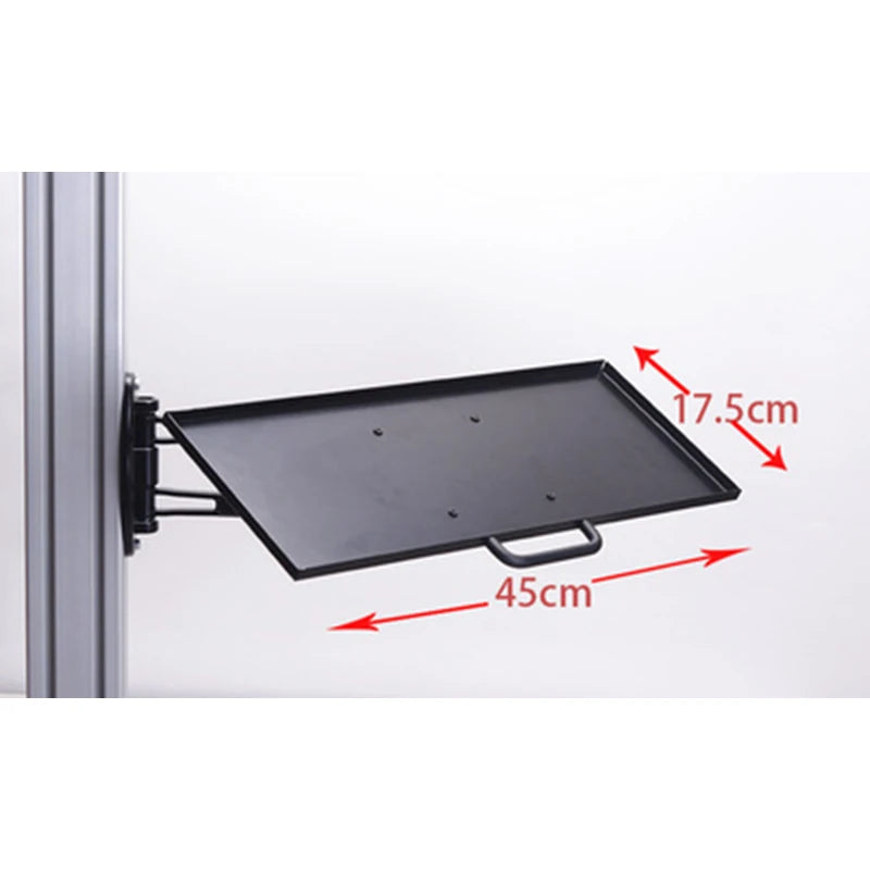 Aluminum Rotary Keyboard and Mouse Tray for Sim Racing