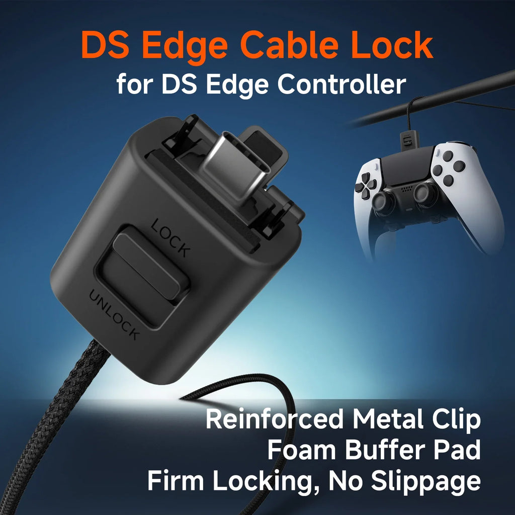 Interface Lock Connector Housing Lock the USB Cable to PS5 Edge Controller Fixed Charging Cable Lock Gamepad Gaming Accessories