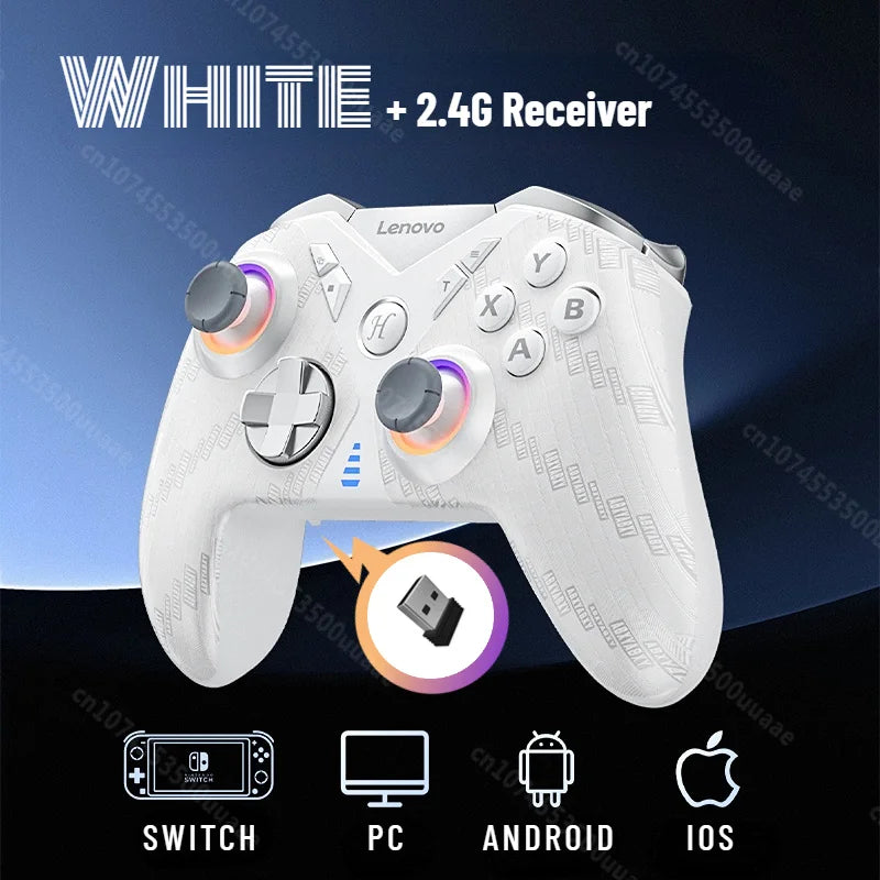 Lenovo S05 Tri-Mode Wireless Controller for Switch, Android, PC