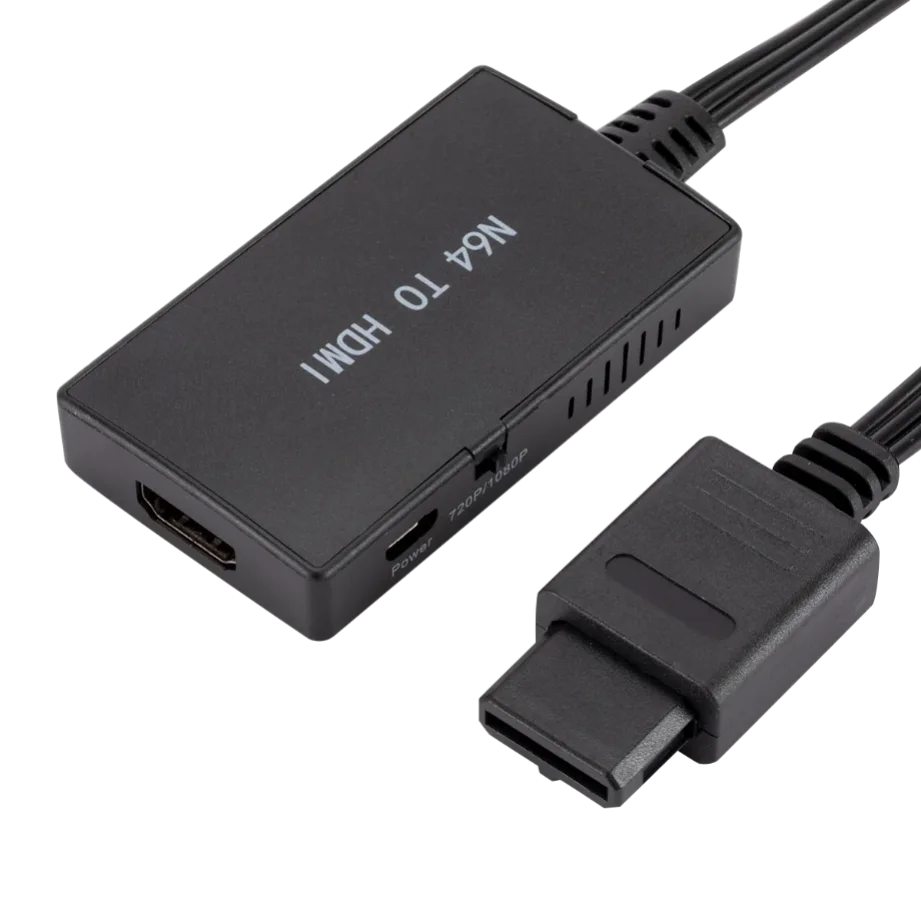 N64 to HDMI Converter for SNES and GameCube, Plug and Play