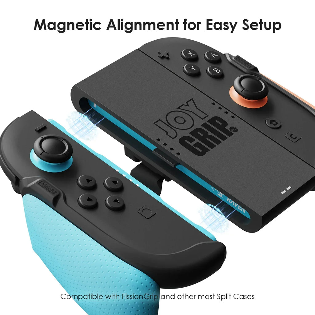 JoyGrip Pro Ergonomic Charging Grip for Switch 2 Joy-Con