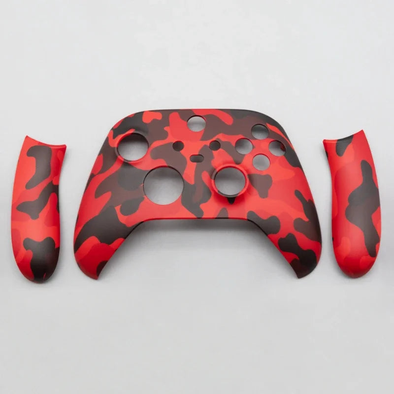 Replacement Housing Shell For Xbox Series S X Controller Cover Faceplate Back Handle Side Rails Blue Red Camo Pink Case