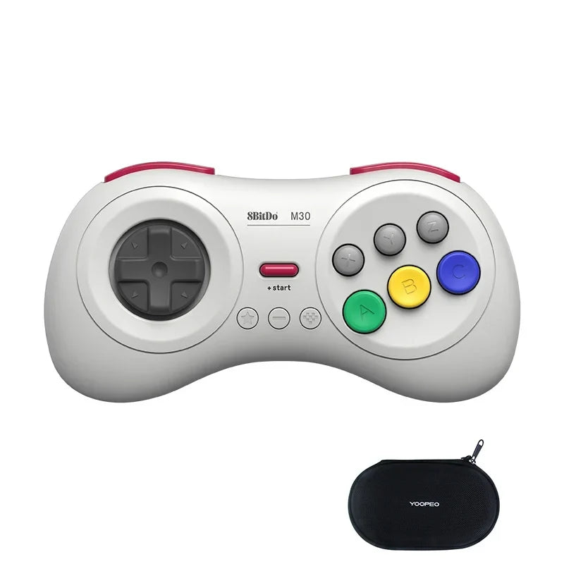 8BitDo M30 Bluetooth Gamepad Game Controller Handle For Sega Genesis Style For Android /Windows/Mac os/Steam/Switch/Raspberry Pi
