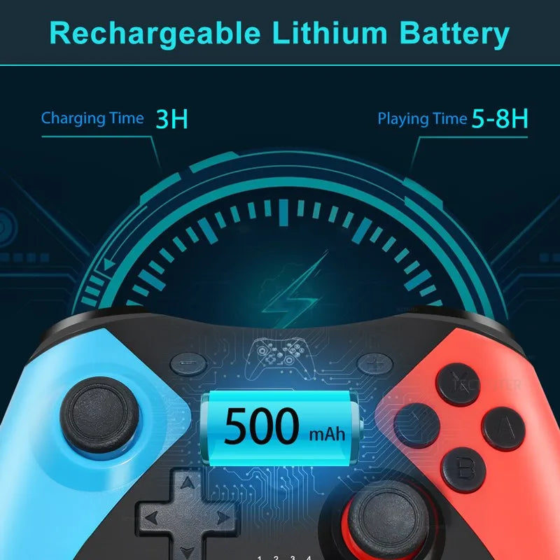 Bluetooth Wireless Controller for Switch, Switch 2, Android, PC