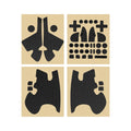 TALONGAMES Grip Tape for Flydigi Vader 3/Vader 4 Pro, Non-Slip
