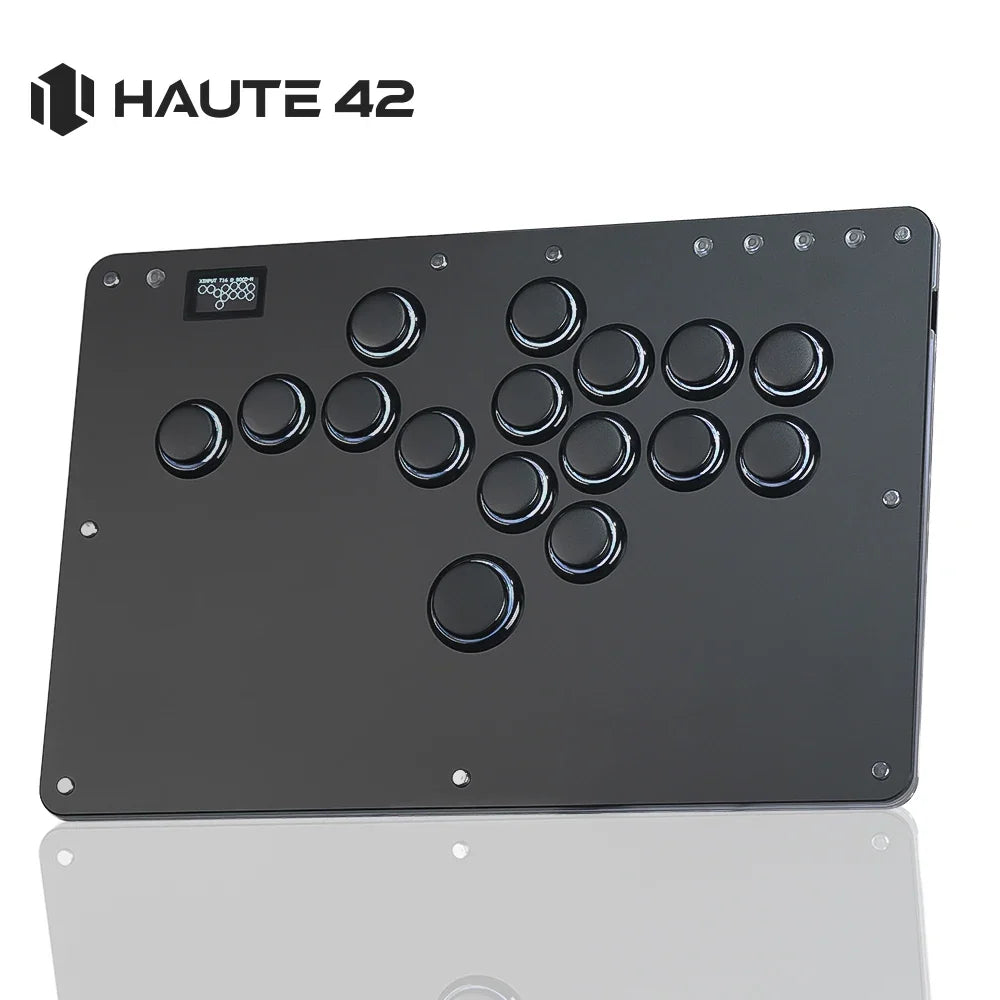 Haute42 Joystick Arcade Leverless Controller Hitbox Fightstick For PC/ Ps4 / Ps5/Steam Fight Stick Arcade Hitbox Controller