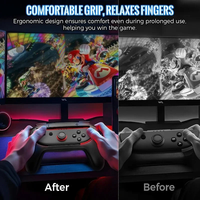 2 Pack Hand Grips for Nintendo Switch 2 Joy-Con 2, Anti-Slip