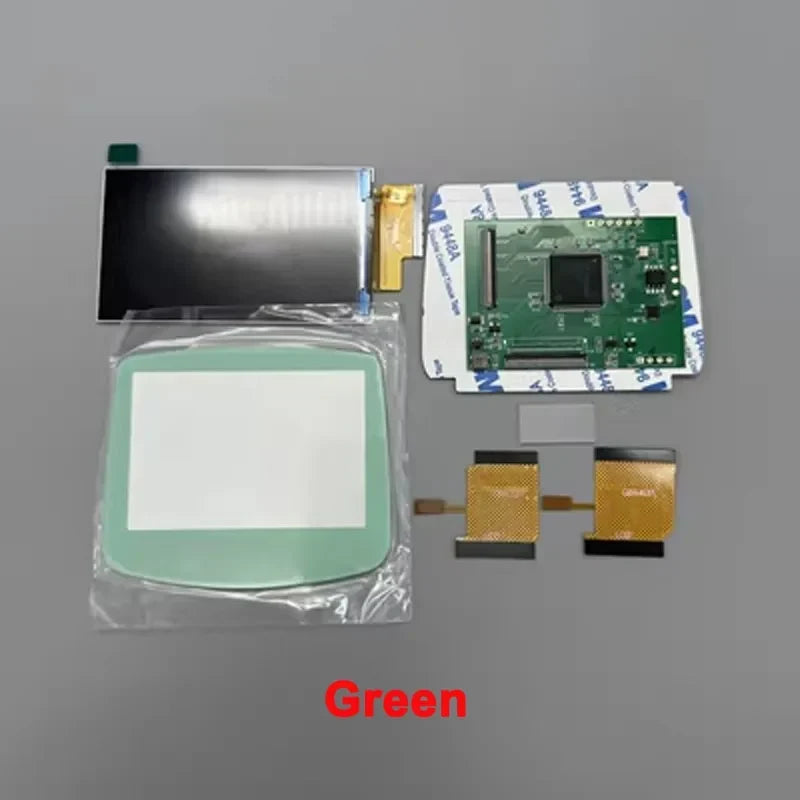 GBA 2.9" IPS LCD Kit, High Brightness, No Shell Cutting