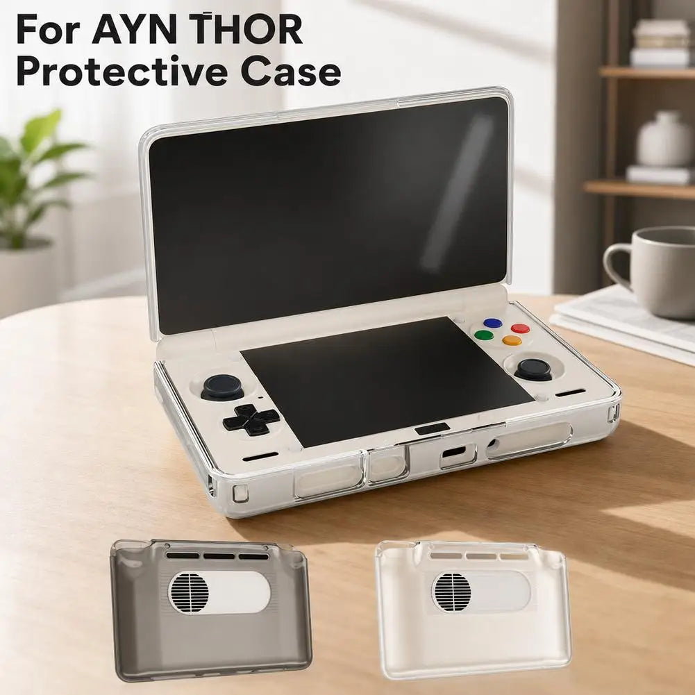 TPU Clear Protective Case for AYN Thor Gaming Console