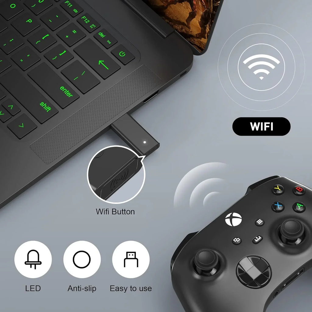 USB Wireless Adapter for Xbox One Controllers on Windows PC