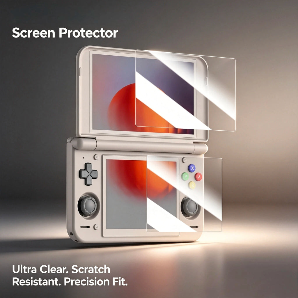 Tempered Glass Screen Protector and Storage Bag Options