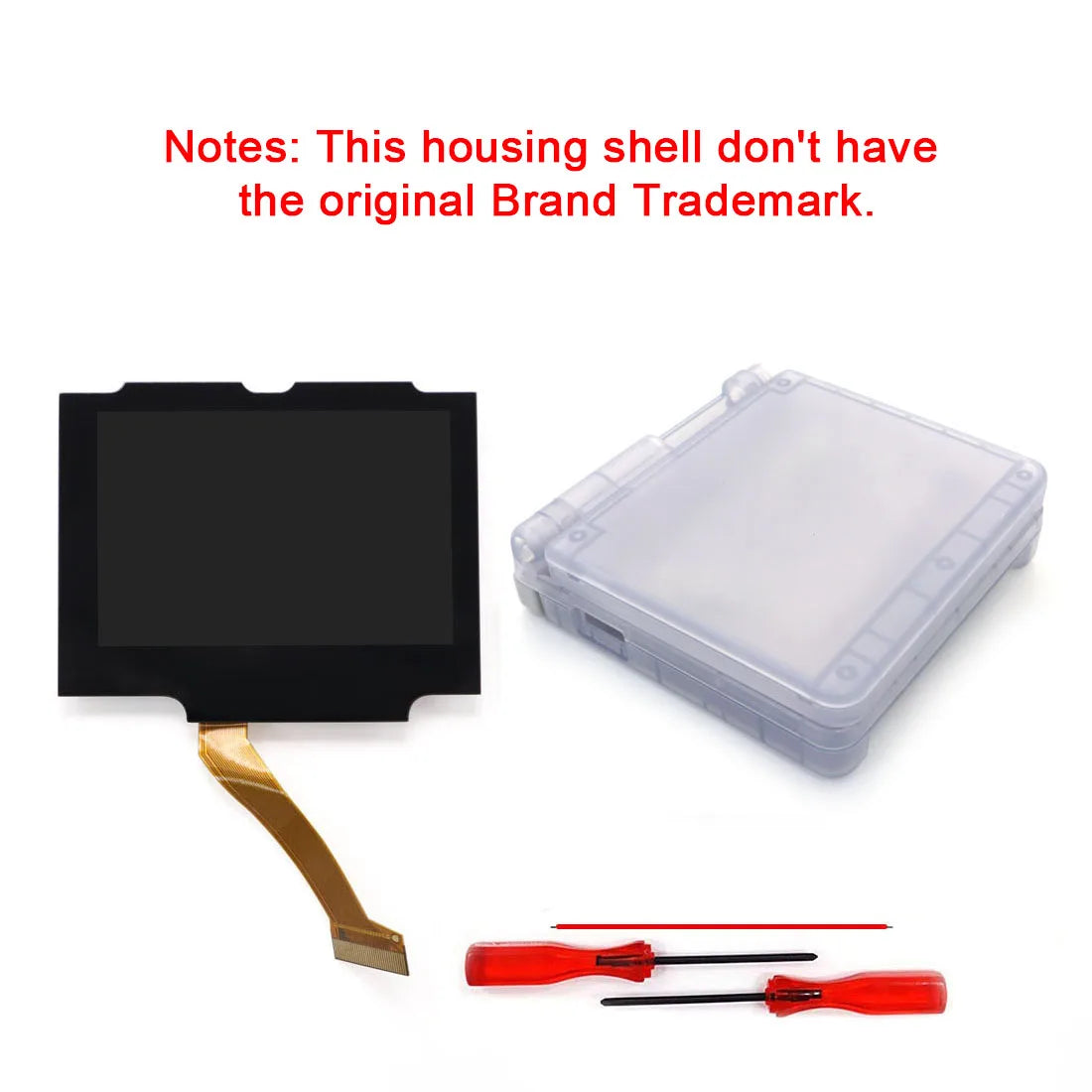 HISPEEDIDO Pre-Laminated IPS 3.0 inch V5 Real Drop in Screen For GBA SP LCD Replacement Kits Build in OSD Menu Easy to Install