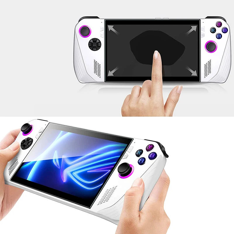 9H Tempered Glass Screen Protector for ROG Ally X Game Console Anti-scratch HD Protective Glass Film for ROG Ally X Gaming