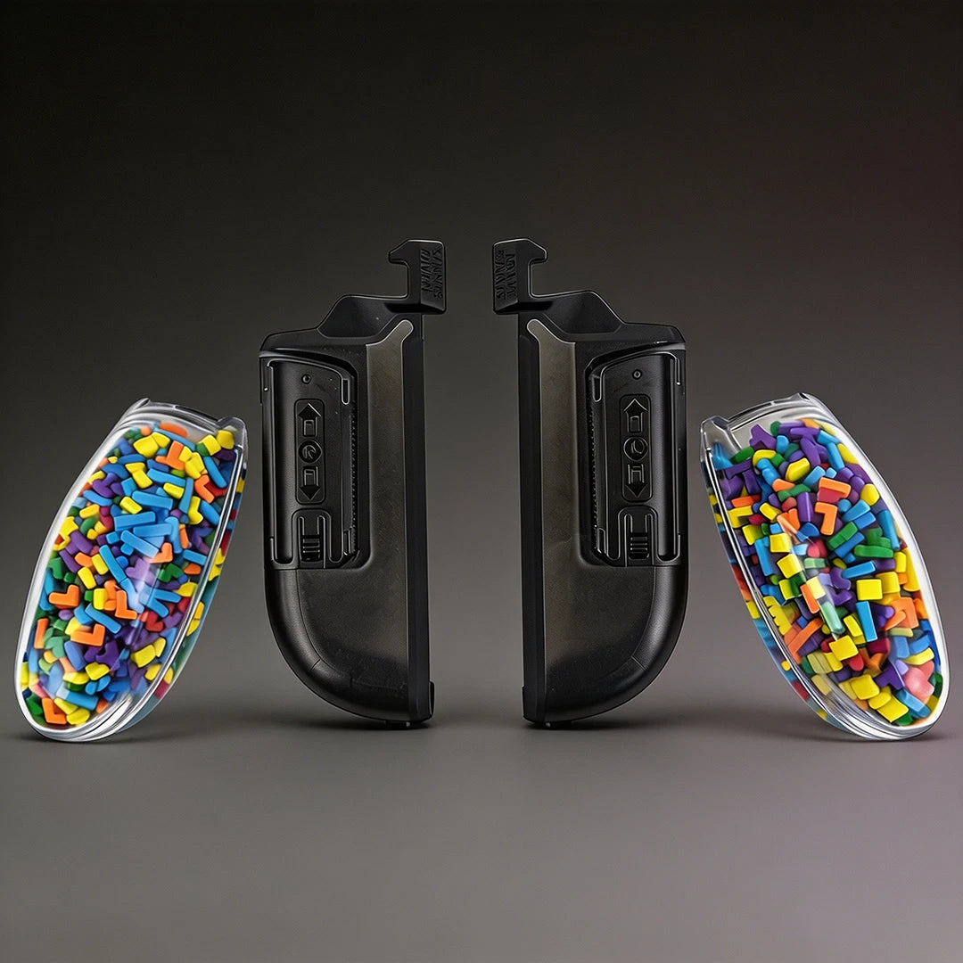 Replaceable NeoGrip Fission Grip Set For Nintendo Switch 2 JoyCon Ergonomic Comfortable Savage Raven Style Gamepad Accessories