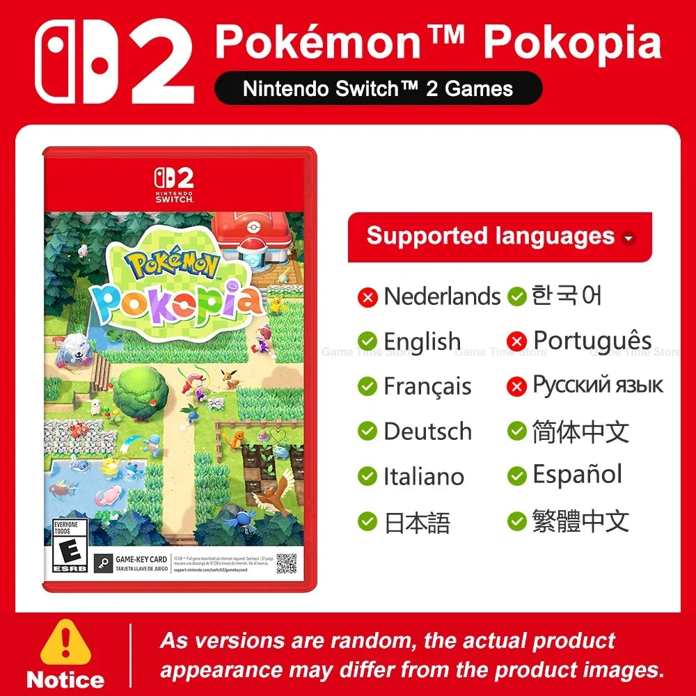 Pokemon Pokopia for Nintendo Switch 2 - Simulation Game Card