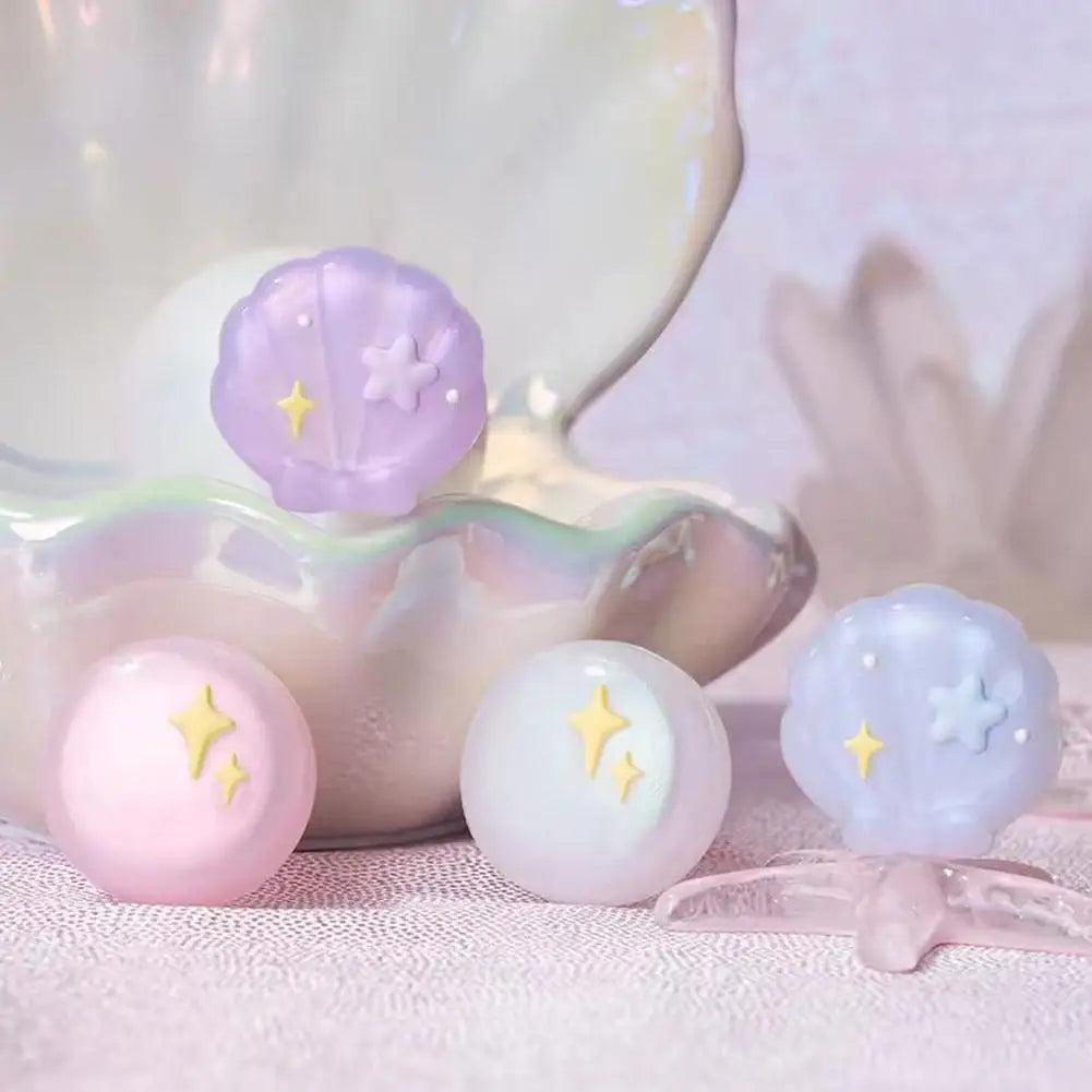 Silicone Knob Cap Cover for Tamagotchi Paradise, Glitter Pearl