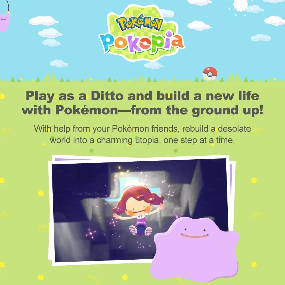 Pokemon Pokopia for Nintendo Switch 2 - Simulation Game Card