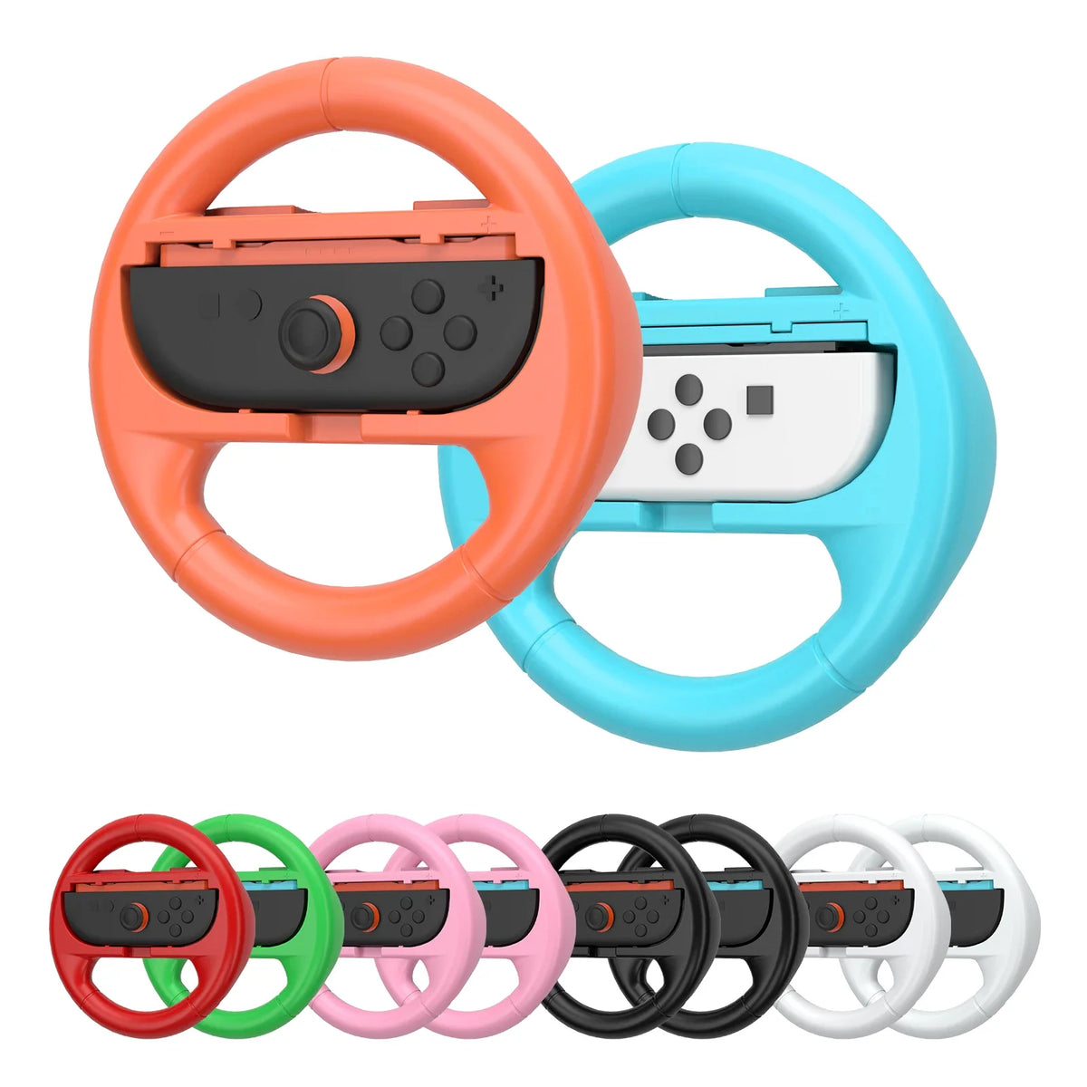 Steering Wheel Grip for Nintendo Switch 1/2, Racing 2Pcs/Set