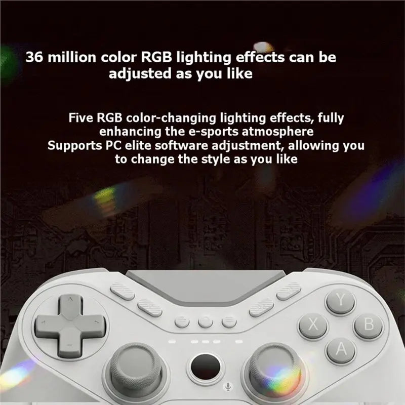 TMR 8000Hz Polling Rate Wired RGB Gaming Controller- Tarantula 8K Ultra Lightweight Esports Controller For PC Android IOS Phone