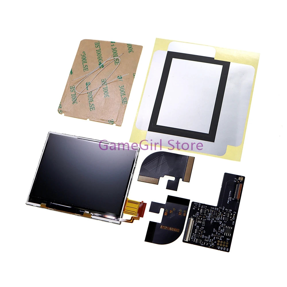 1set V3.0 IPS Backlight Highlight Brightness LCD Screen Kits For Gameboy GBA Advance Game Console