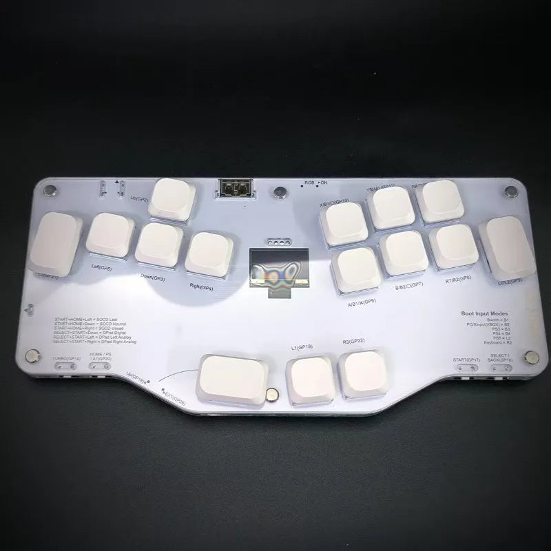 Mixbox One Handed Mechanical Keyboard, Hot Swap RGB Wired