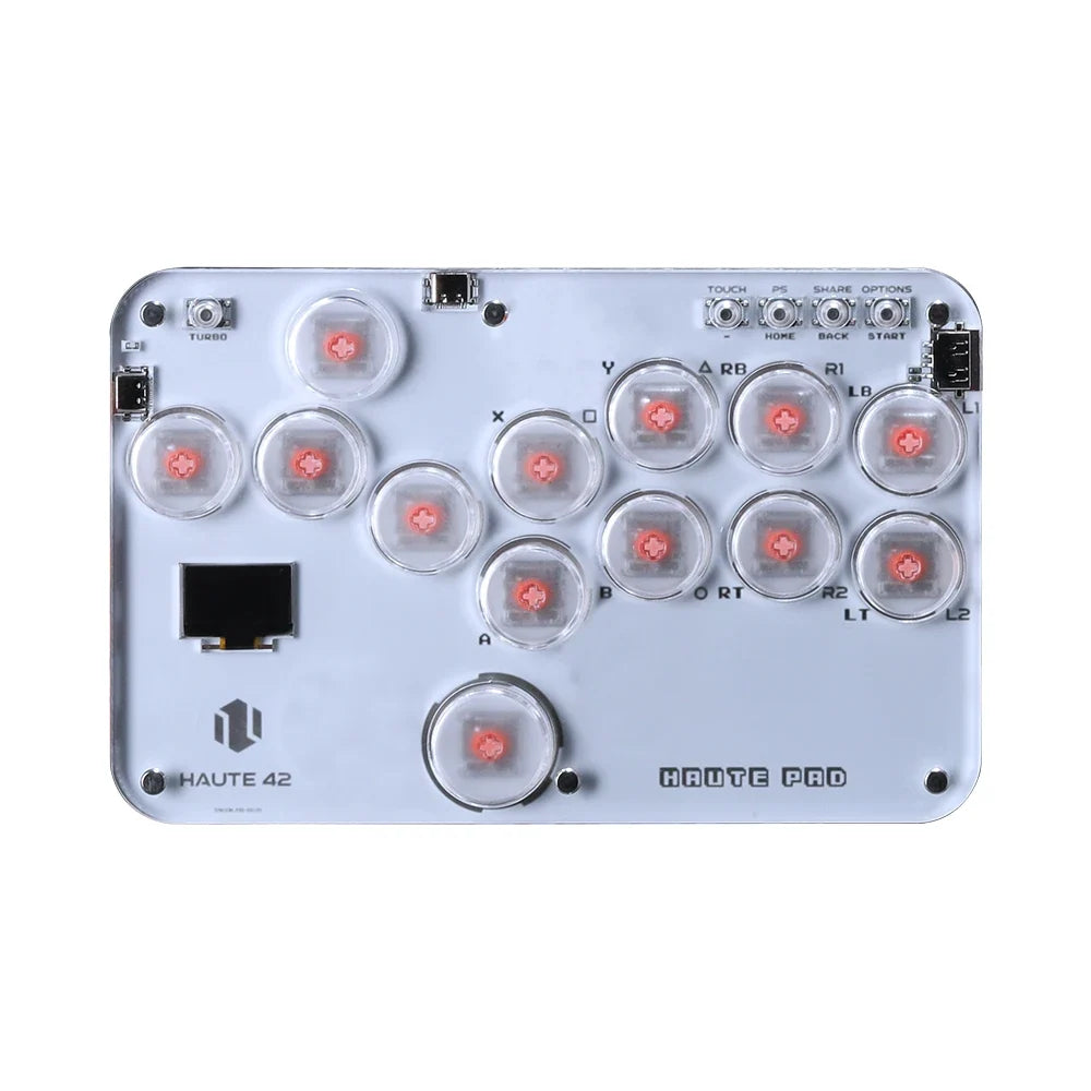 Haute42 S Series Mini Hitbox Controller for PC/PS4/PS3/Switch