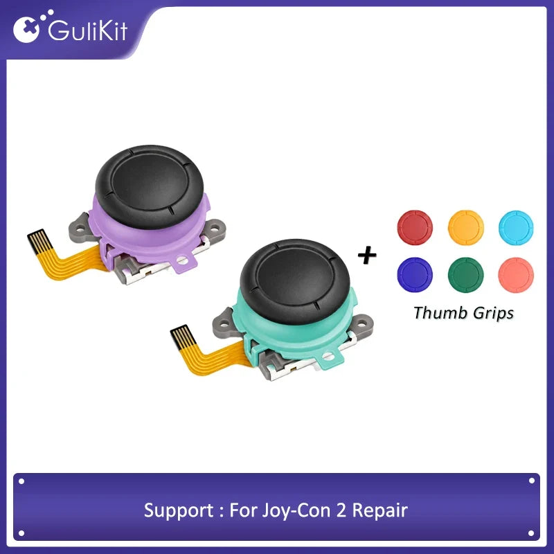 GuliKit TMR Joystick for JoyCon 2 No Drifting Stick for Nintendo Switch 2 Model Game Console Repair Replacement
