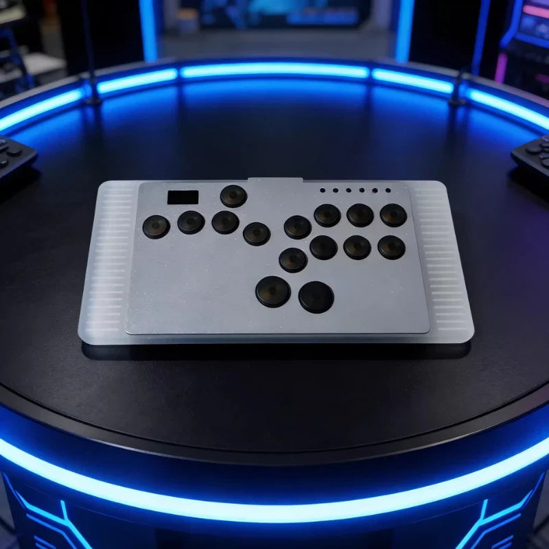 HITBOX Magnetic Aluminum Alloy Gaming Keyboard Street Fighter 6 King of Fighters Joystick Arcade Fighting PS5 for Gamers Gaming