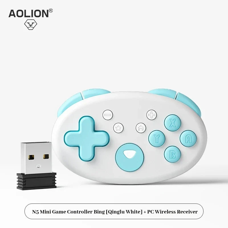 Aolion N5 Mini Game Controller for Switch 2, PC, Steam, Android