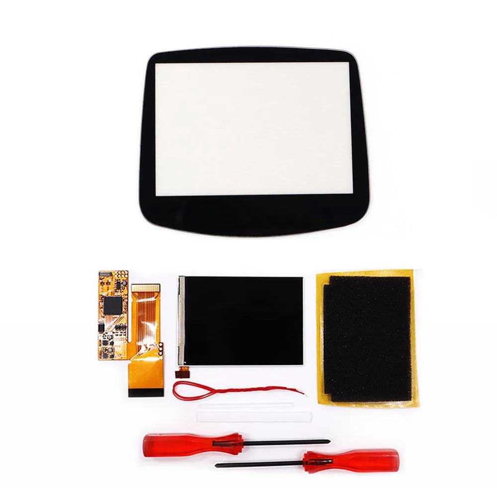 3.2 inch V2 IPS LCD Screen Backlight Backlit 10 Levels Brightnesss MOD For GameBoy Advance GBA Console