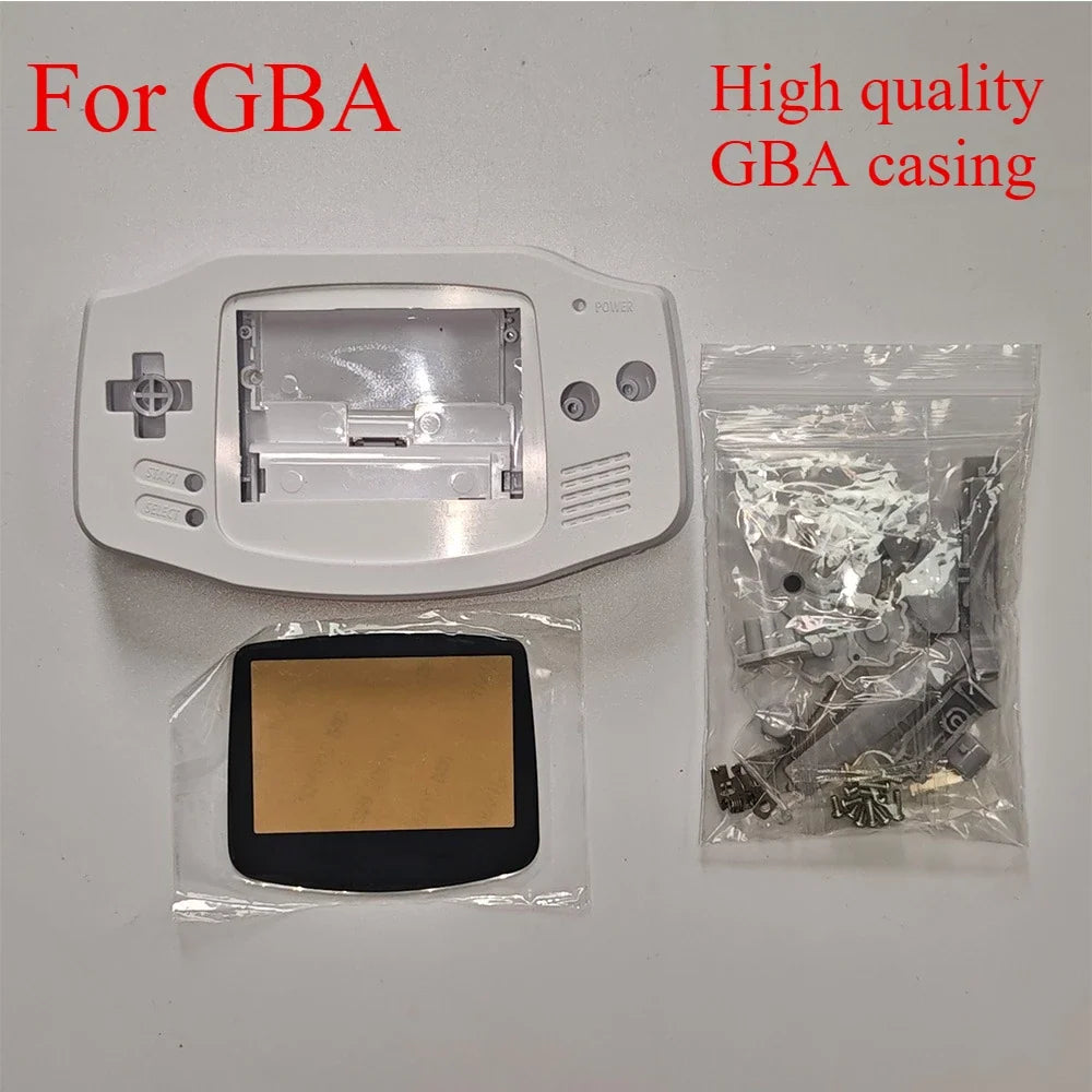 High Quality No Brand Logo Gameboy Advance GBA Shell Kit.There is no brand logo on the shell