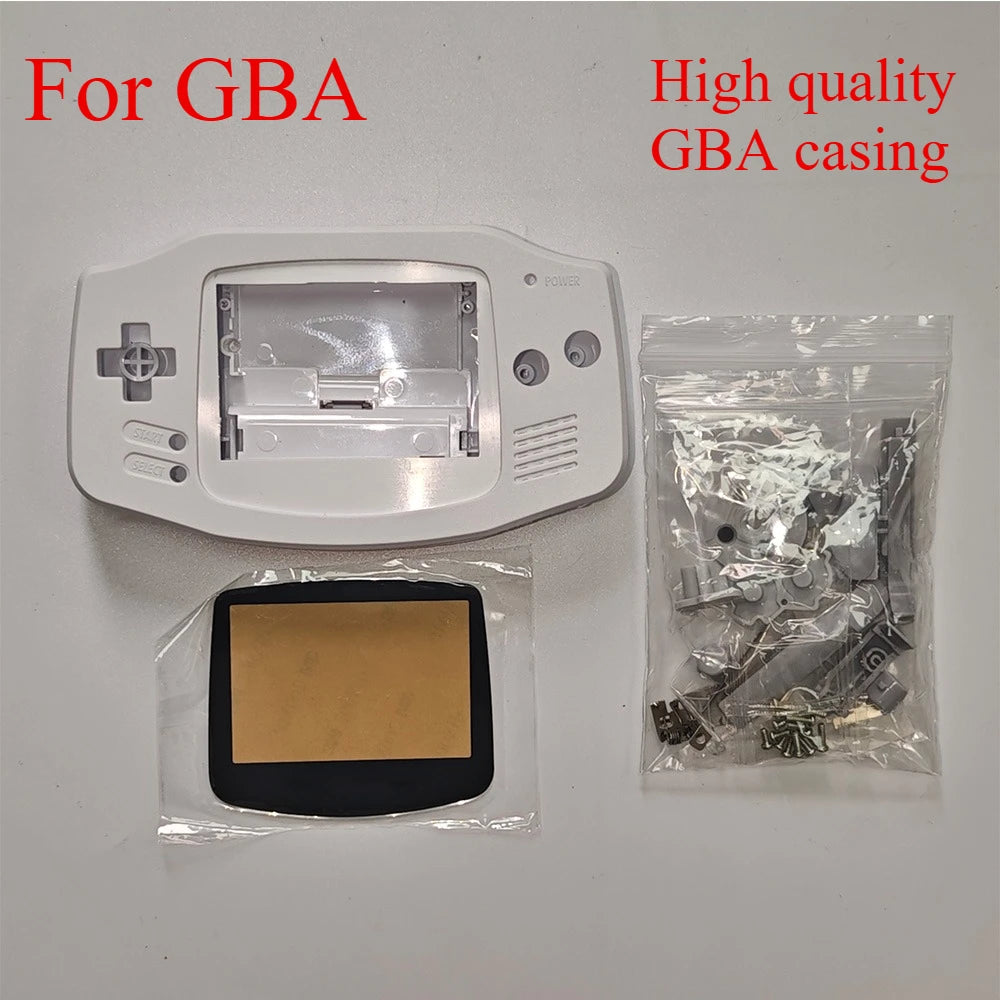 High Quality No Brand Logo Gameboy Advance GBA Shell Kit.There is no brand logo on the shell