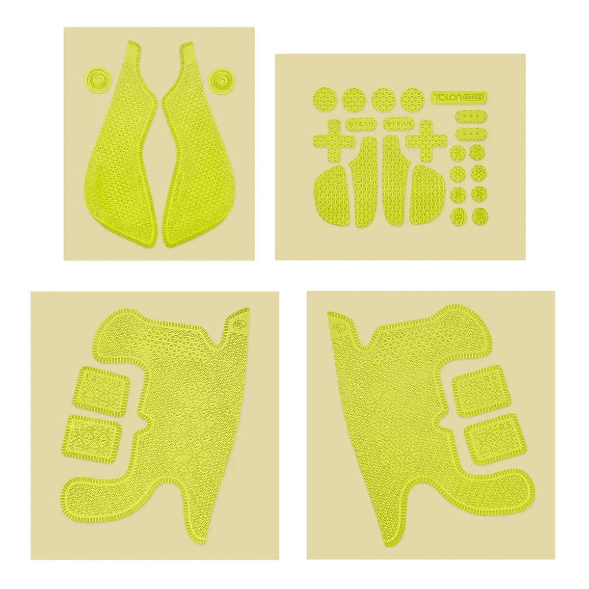 TALONGAMES Grip Tape for Steam Deck OLED, Anti-Slip, Yellow