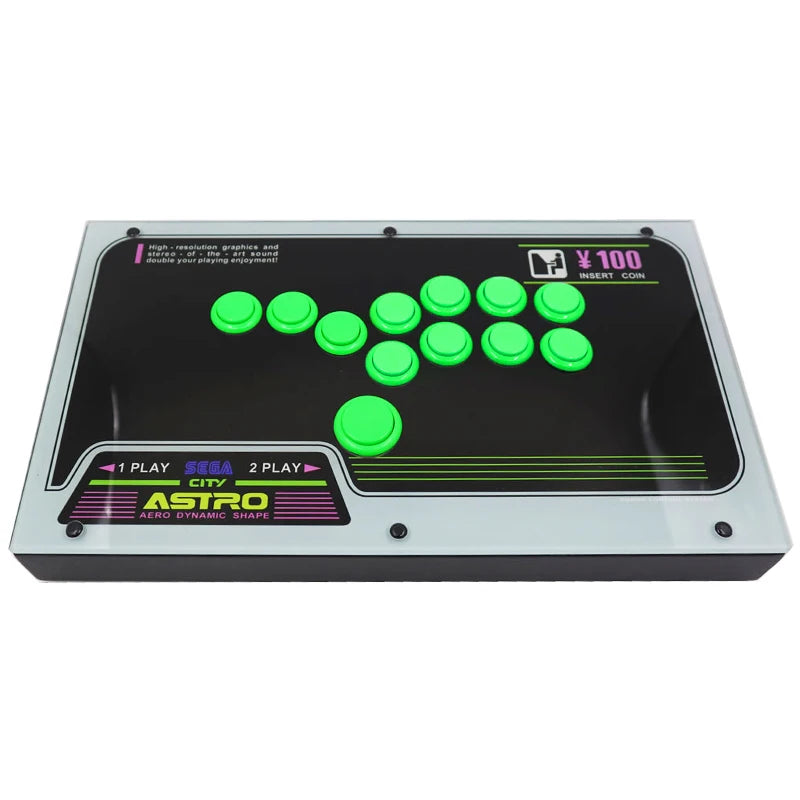 RAC-J800B All-Button Hitbox Arcade Controller for PC