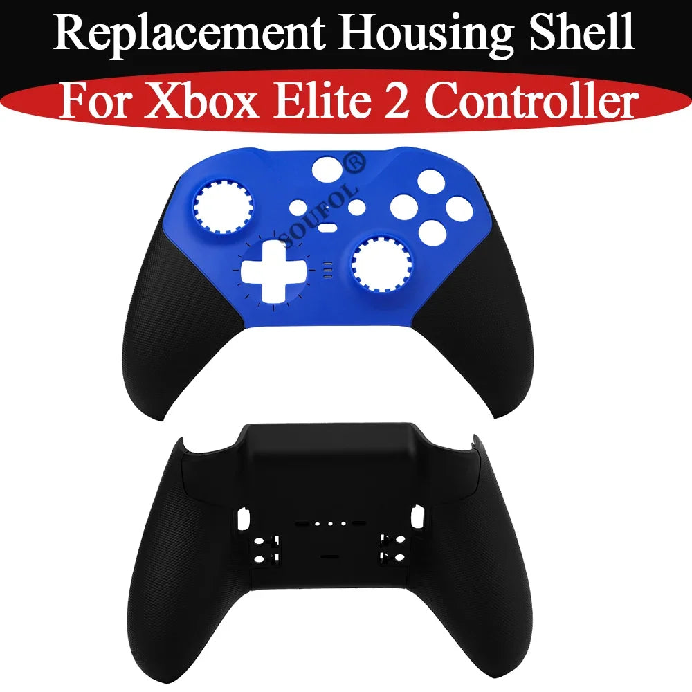 New 3color Stylish Housing Face Back Case For Xbox Elite2 Replacement Top Bottom Cover Shell For Xbox Elite2 Controller Accessor