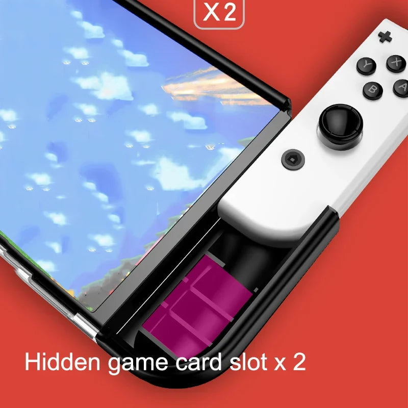 Dockable TPU Case for Nintendo Switch 2 Ergonomic Grip Shell
