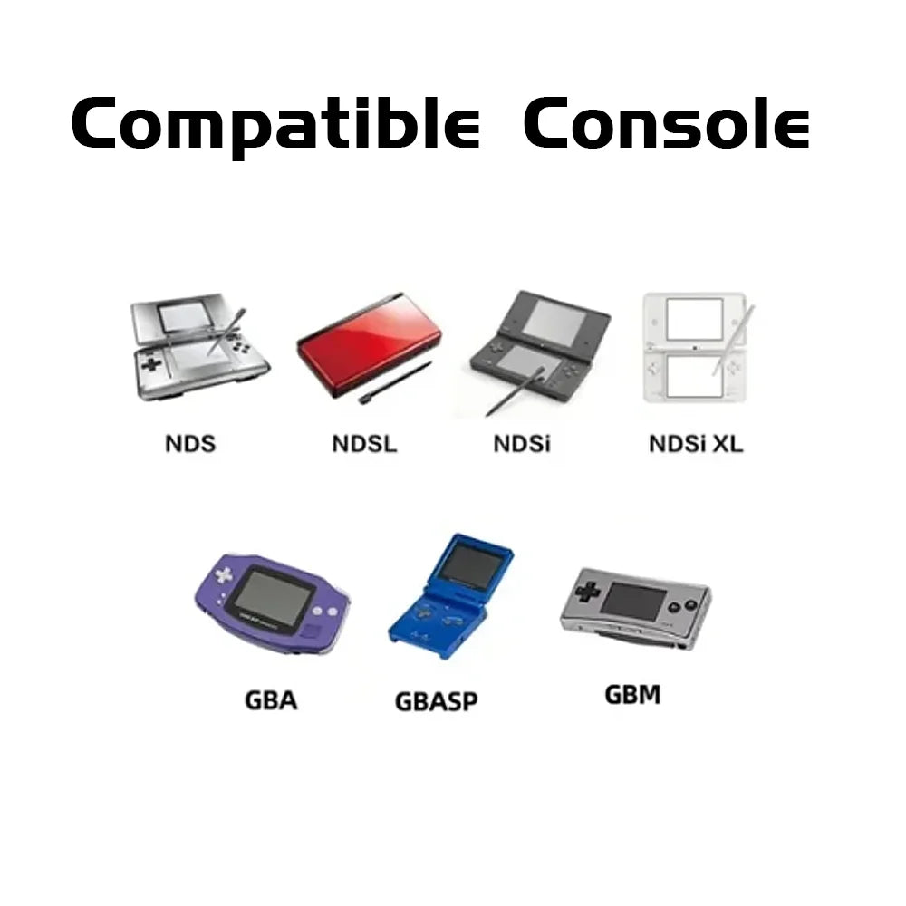 DGETG SCFW V2.0 GBA/GBC Flash Cart, 5000+ Retro Games, 8G TF