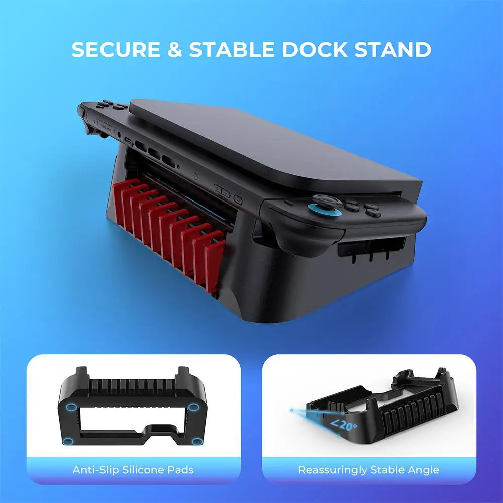 For Switch2 Host Base Horizontal Storage Stand Universal Horizontal Stand Can Store Game Cards Horizontal Stand Accessories