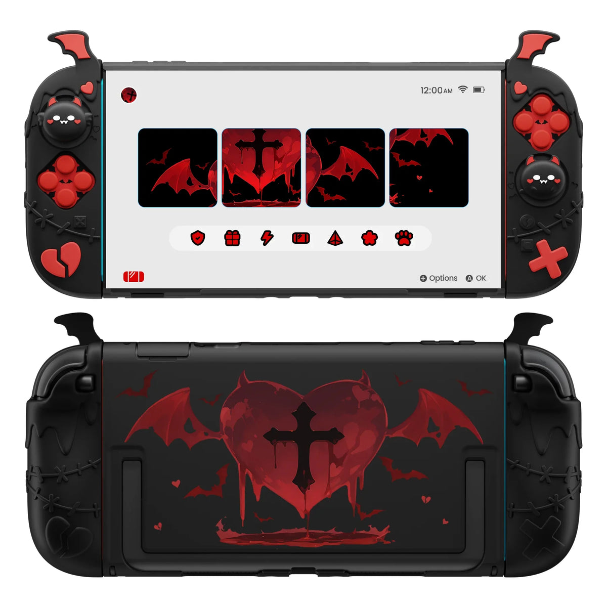 PlayVital Case for Nintendo Switch 2, Gothic Imp Series Dockable