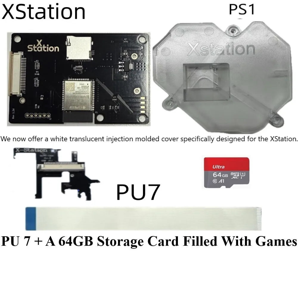 XStation Optical Discdrive Emulator PS1 Game Console ODE XSTATION PICOSTATION For PlayStation PSone PS2 PS3 PS4 Modular Chip