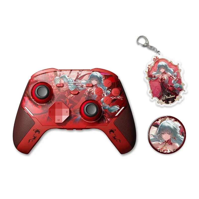BEITONG KP40D Gamepad Wuthering Waves-Cartethyia Ver Elite Controller Hall/Micro Vibration Trigger Force Adjustable TMR Joystick