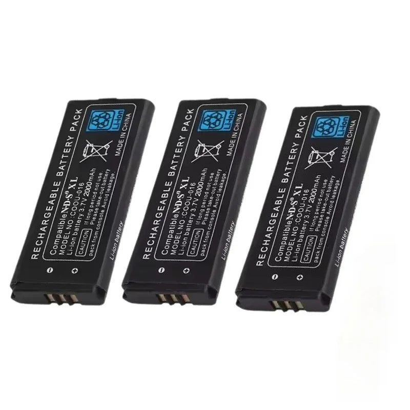 NdsI Xl Game Console Replacement Rechargeable Battery 3.7V 2000mAh UTL-003 NDS XL Batteries for Nintendo Ndsixl Game Console