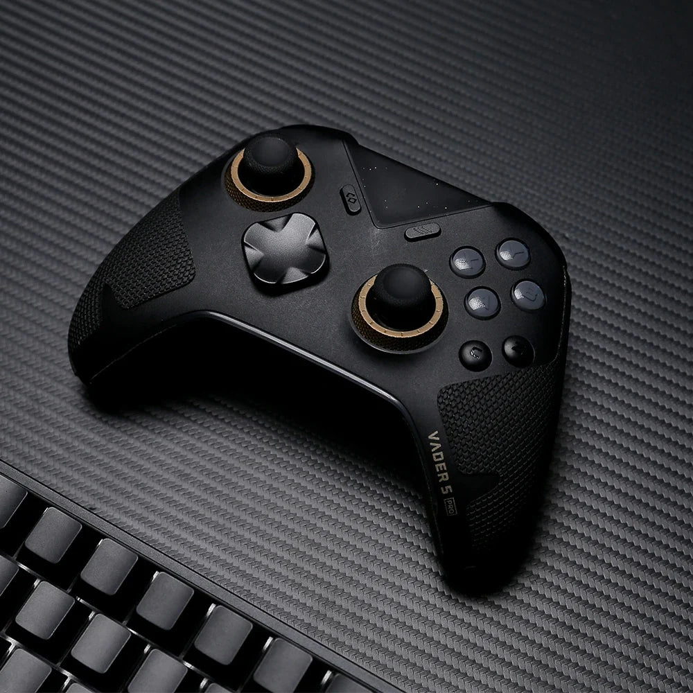 TALONGAMES Controller Grip Tape Lite Version For Flydigi Vader 5 Pro, 5s Handle,Non-slip Sweat Absorption Sticker(Black)