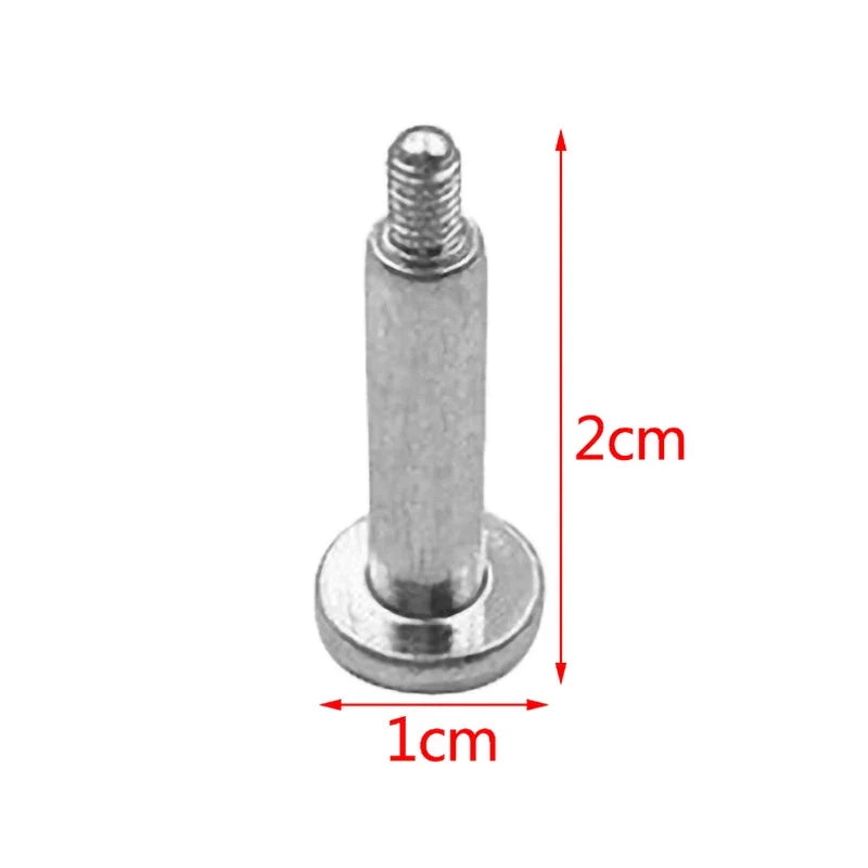 【F】2Pcs Vertical Stand Holder Bottom Screws For Console Stand Support Screws For Game Accessories