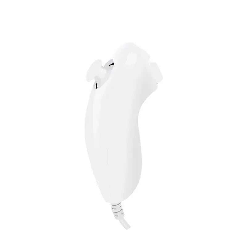 1pcs Left Hand Curved Game Handle Controller Nunchuk for Nintendo Wii Gamepad Nunchuck Game Controller Joystick for Nintend Wii