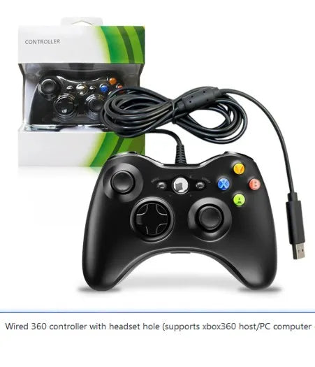 Xbox360 Wired/Wireless Game Controller for PC, P3, Android, Shared Arcade Controller Black Myth Wukong