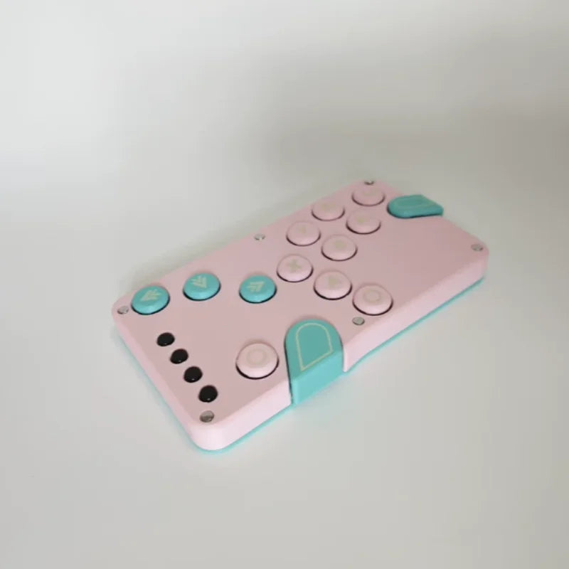 Pocket Hitbox Arcade Controller Lightweight Hot‑swap Low Profile Switch 3d Print Game Controller For Pc Switch Fighting Game