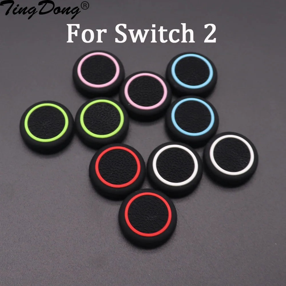 Nintendo Switch 2 Silicone Thumbstick Grips and Joystick Caps